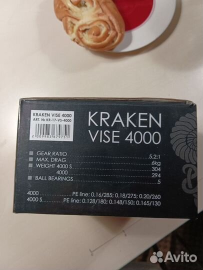 Катушка Kraken Vise 4000