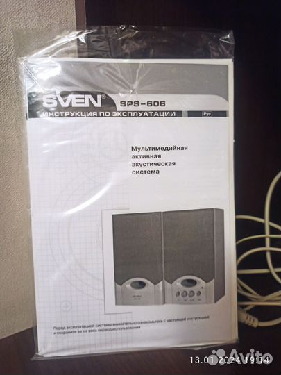 Акустические колонки для компьютера sven