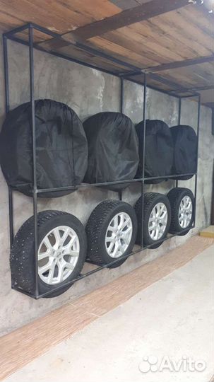 Стеллаж для хранения колес