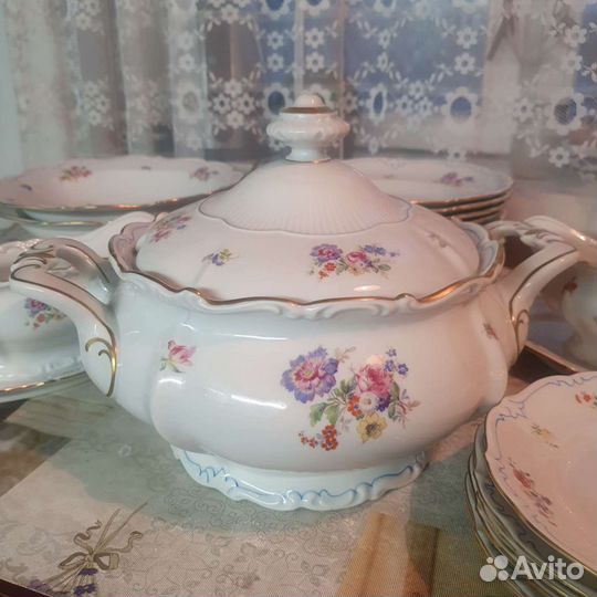 Сервиз столовый Reichenbach 1950г