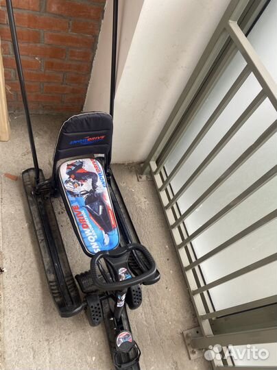 Снегокат с колесами