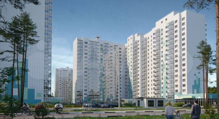 Квартира-студия, 27,1 м², 6/17 эт.