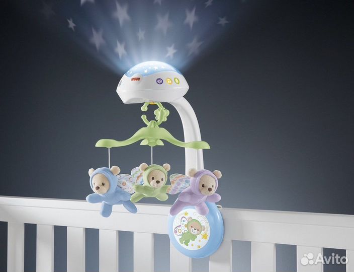 Музыкальный мобиль на кроватку