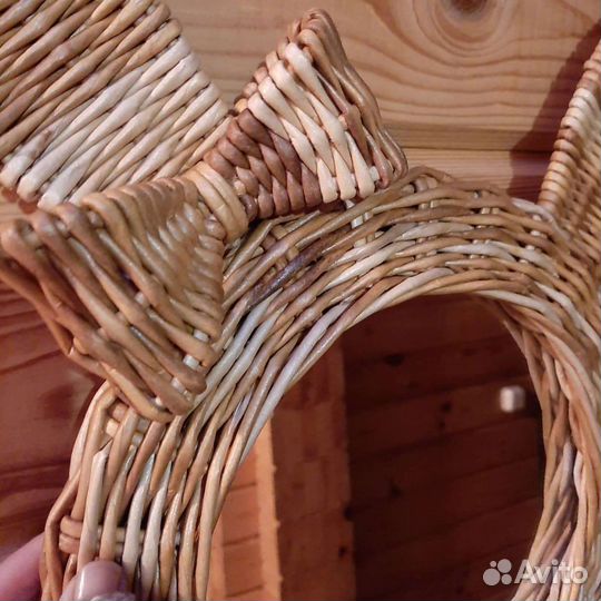 Зеркало плетеное