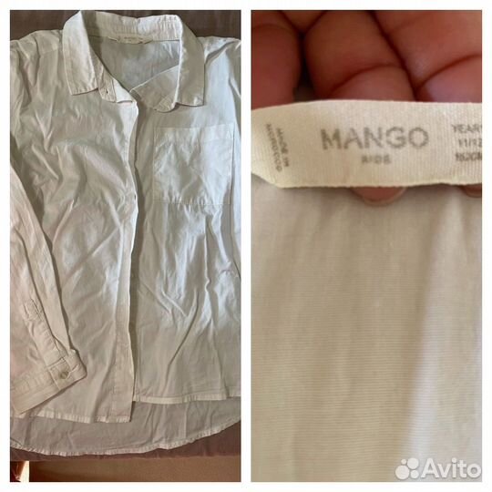 Рубашки и блузки в школу