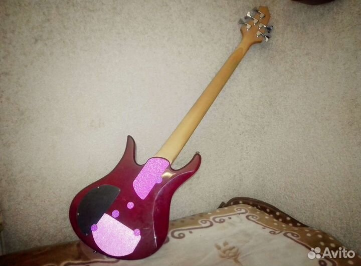 5 струнная бас гитара + процессор эффектов