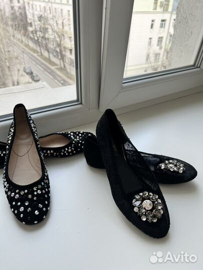 Балетки dolce gabbana и baldinini