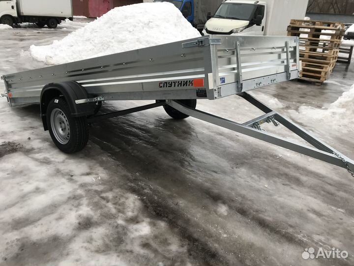 Прицеп легковой самосвал 3,0х1,5 с тентом Аэро