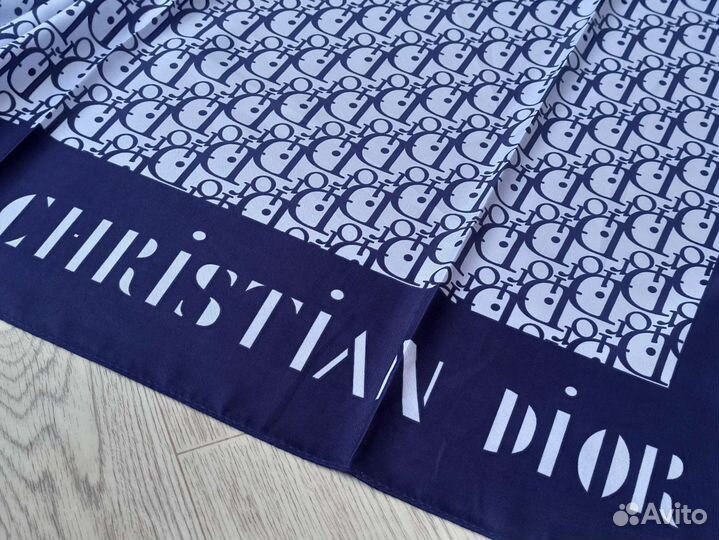 Платок Шелковый Christian Dior Лаванда 3 цв