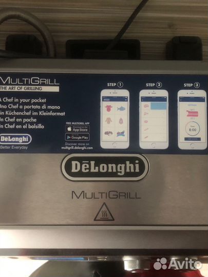 Электрогриль delonghi cgh 1030d