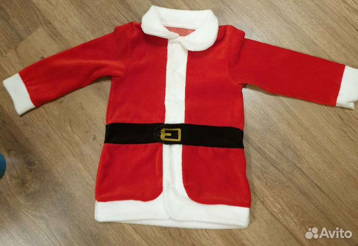 Костюм карнавальный,Дед Мороз,Санта Клаус