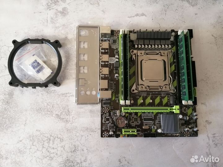 Комплект X79 xeon E5-2650v2 + Atermiter X79 + 8gb