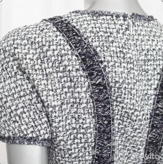 Chanel, оригинал, шикарное платье букле