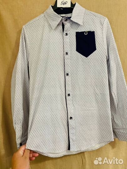 Рубашка на мальчика новая размер 38