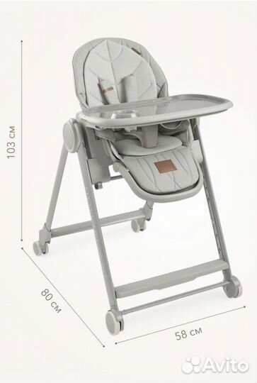 Стульчик для кормления / шезлонг happy baby