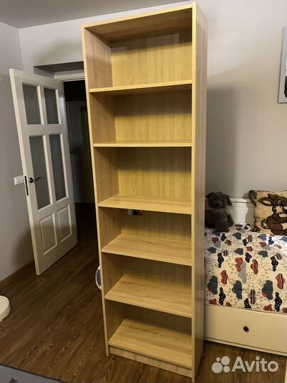 Стеллаж цвет орех светлый