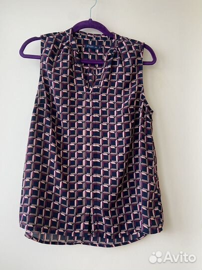 Летняя блузка топ размер 46