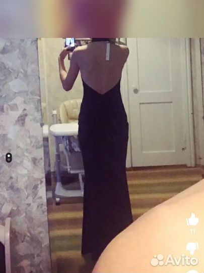 Вечернее платье в пол 42