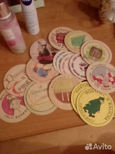 Подставки под пивные и винные бокалы