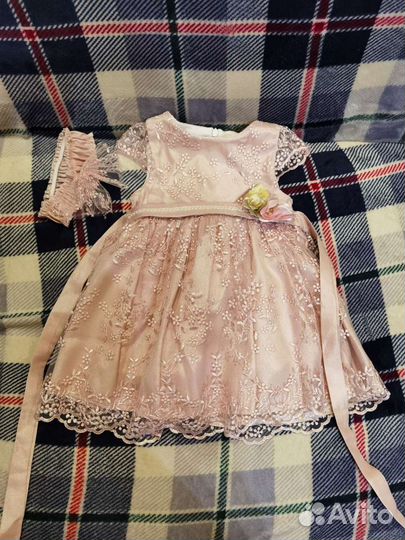 Платье для девочки р.80