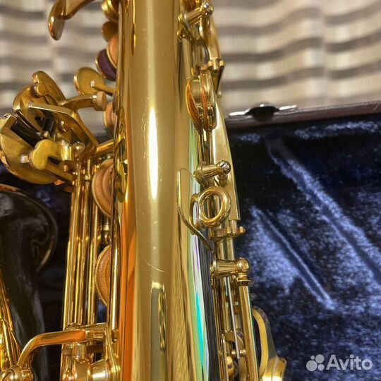 Альт саксофон Yamaha YAS-62 пост purpul logo