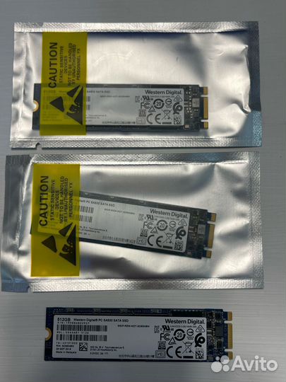 WD SSD M2 SATA 512 Gb