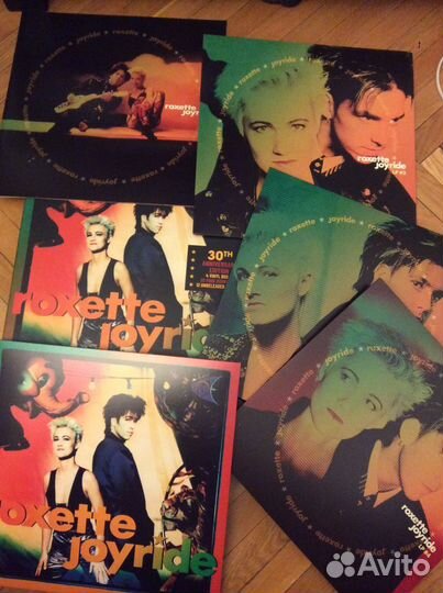 Roxette joyride 30th винил пластинка