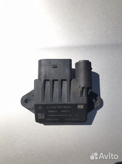 Реле свечей накала на Mercedes A6429005801 OM642