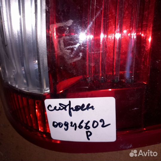 Citroen c4 picasso фонарь правая задняя