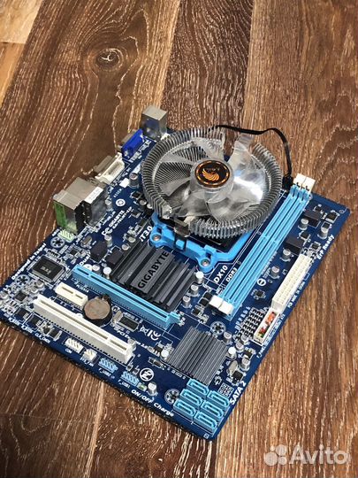 Материнская плата с процессором комплект