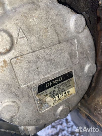 Компрессор кондиционера 5S-FE Toyota Camry SXV20 4