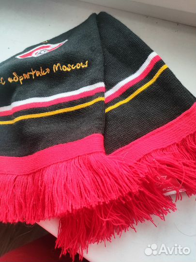 Мужской шарф Спартак Москва