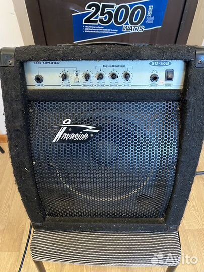 Басовый комбоусилитель invasion 30 watt
