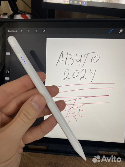 Стилус Pen для iPad, новый, Гарантия
