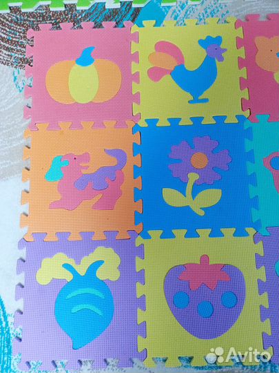 Напольный мягкий пазл