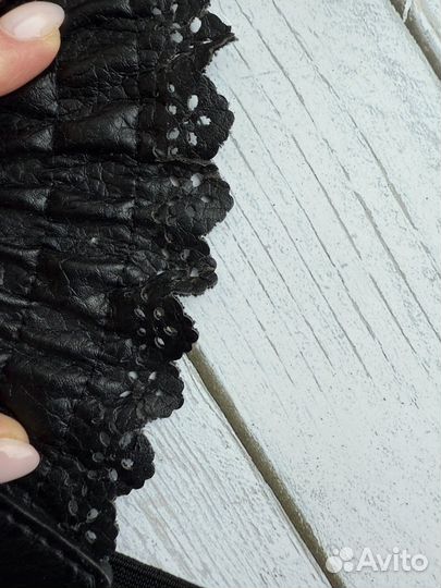 Ремень женский широкий черный