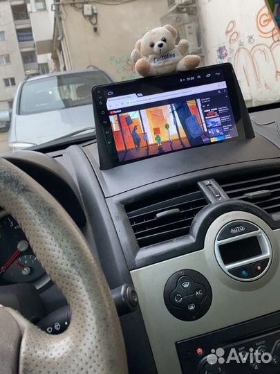 Магнитола Renault Megane 2 Android