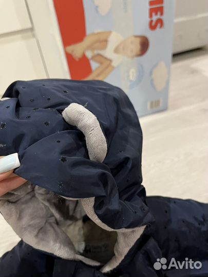 Зимний комбинезон для мальчика Размер 86