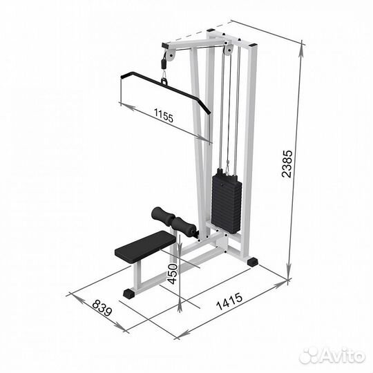 Верхняя тяга Iron King IK 02