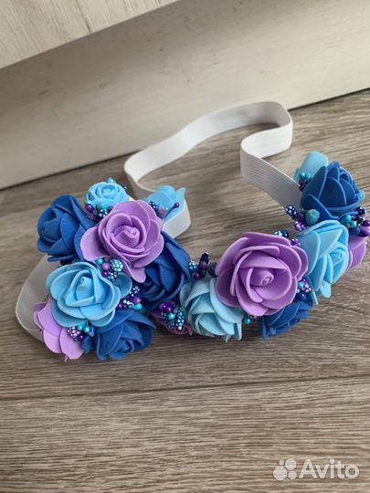 Ободки и другие изделия из цветов