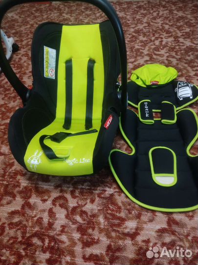 Детское автолюлька от 0