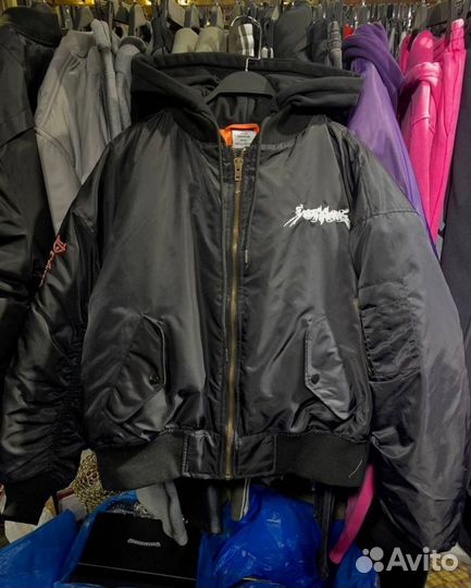 Бомбер vetements total darkness tfd bomber