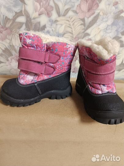 Ботинки зимние 22 размер