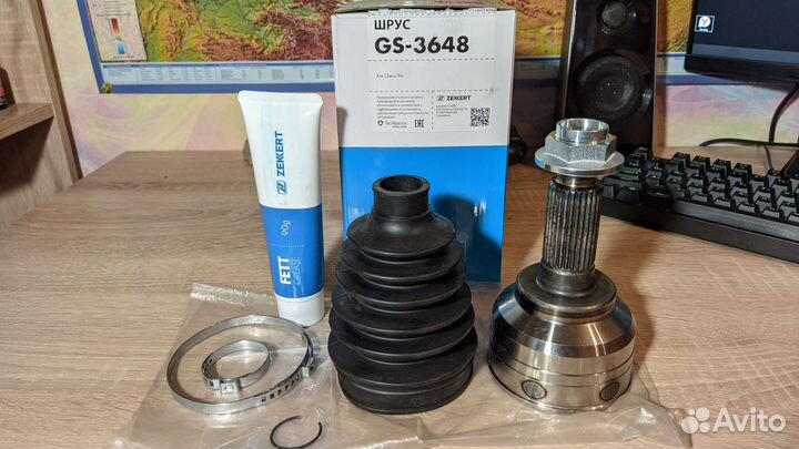 Шрус наружный, передний правый/левый Kia/Hyundai