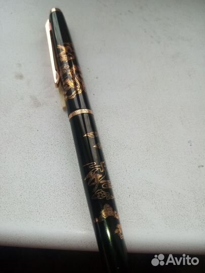 Ручка перьевая с золотым пером СССР