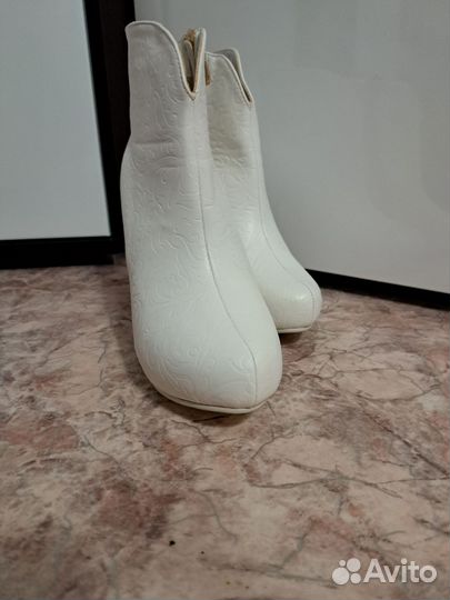 Свадебные сапожки