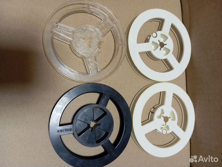 Катушки для катушечного магнитофона #10 + коробки