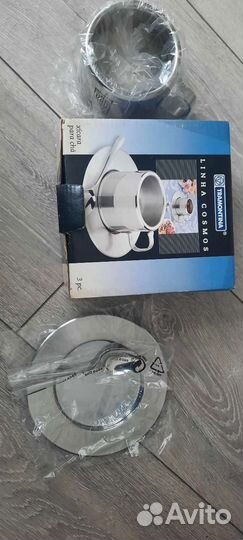 Чашка с блюдцем tramontina