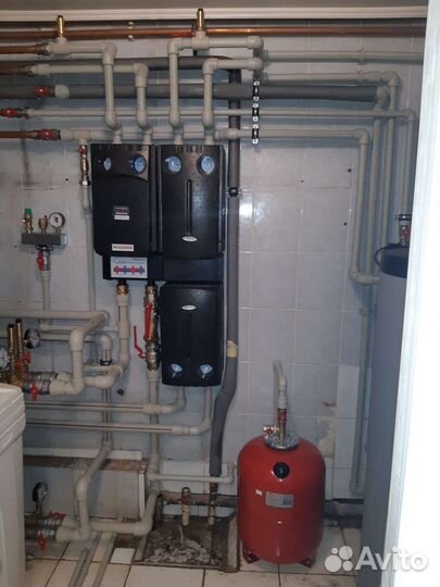 Установка Ремонт котлов Теплые полы Отопление