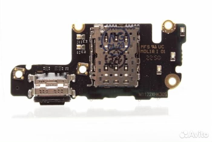 Шлейф Xiaomi Mi 10T/10T Pro (плата) Разъем зарядки